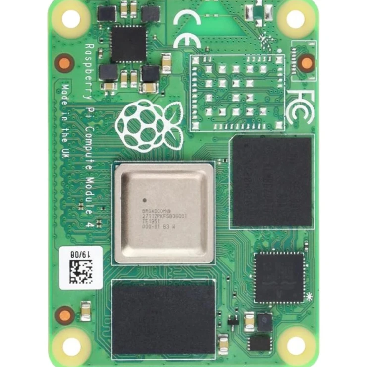 

Raspberry Pi Compute Module 4 CM4004000 с компактным форм-фактором, без опций модуля Wi-Fi для RAM / EMMC