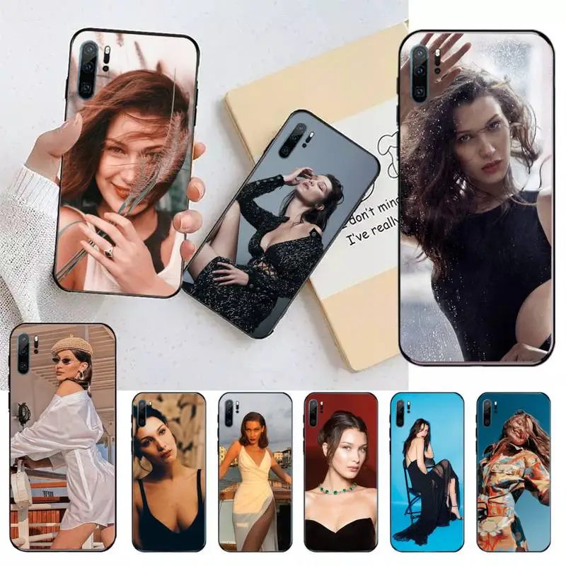

Isabella Khair Hadid Bella Phone Case For Huawei honor Mate 10 20 30 40 i 9 8 pro x Lite P smart 2019 Y5 2018 nova 5t