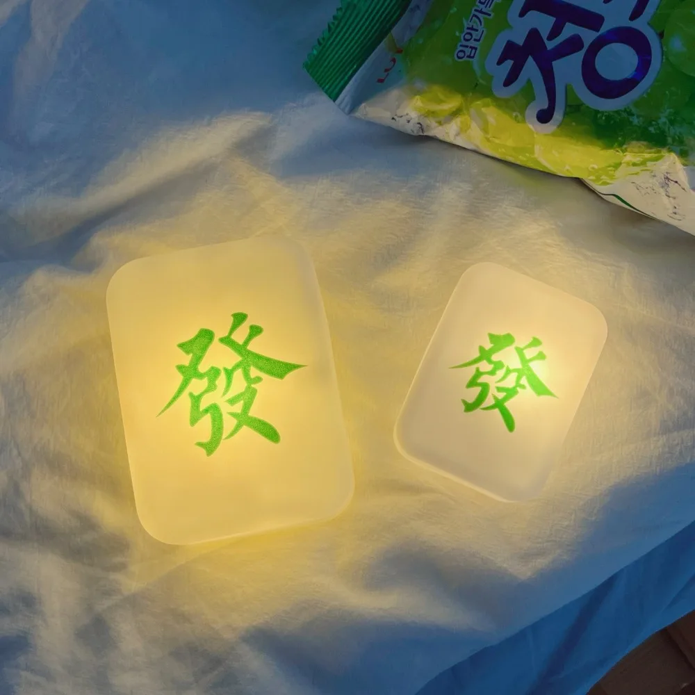 

Soft Light Small Bedroom Desktop Table lamp Eye Care LED Light Desk Lamp Mahjong Night Light Decorative Lamp