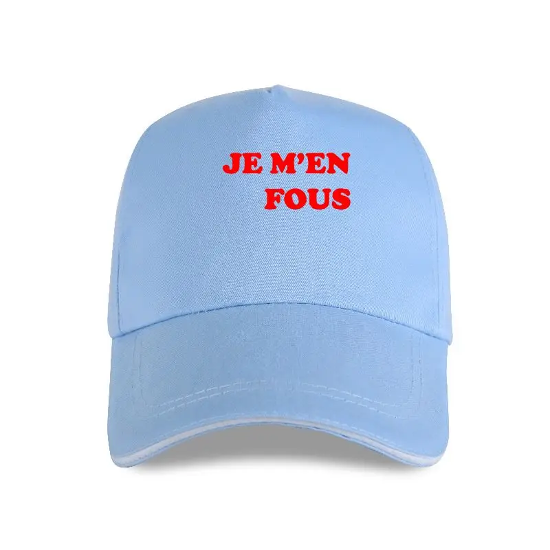 

new cap hat 2021 JE M'EN FOUS red Letters Print Women Cotton Casual Funny For Lady Baseball Cap Hipster Drop Ship Z-708