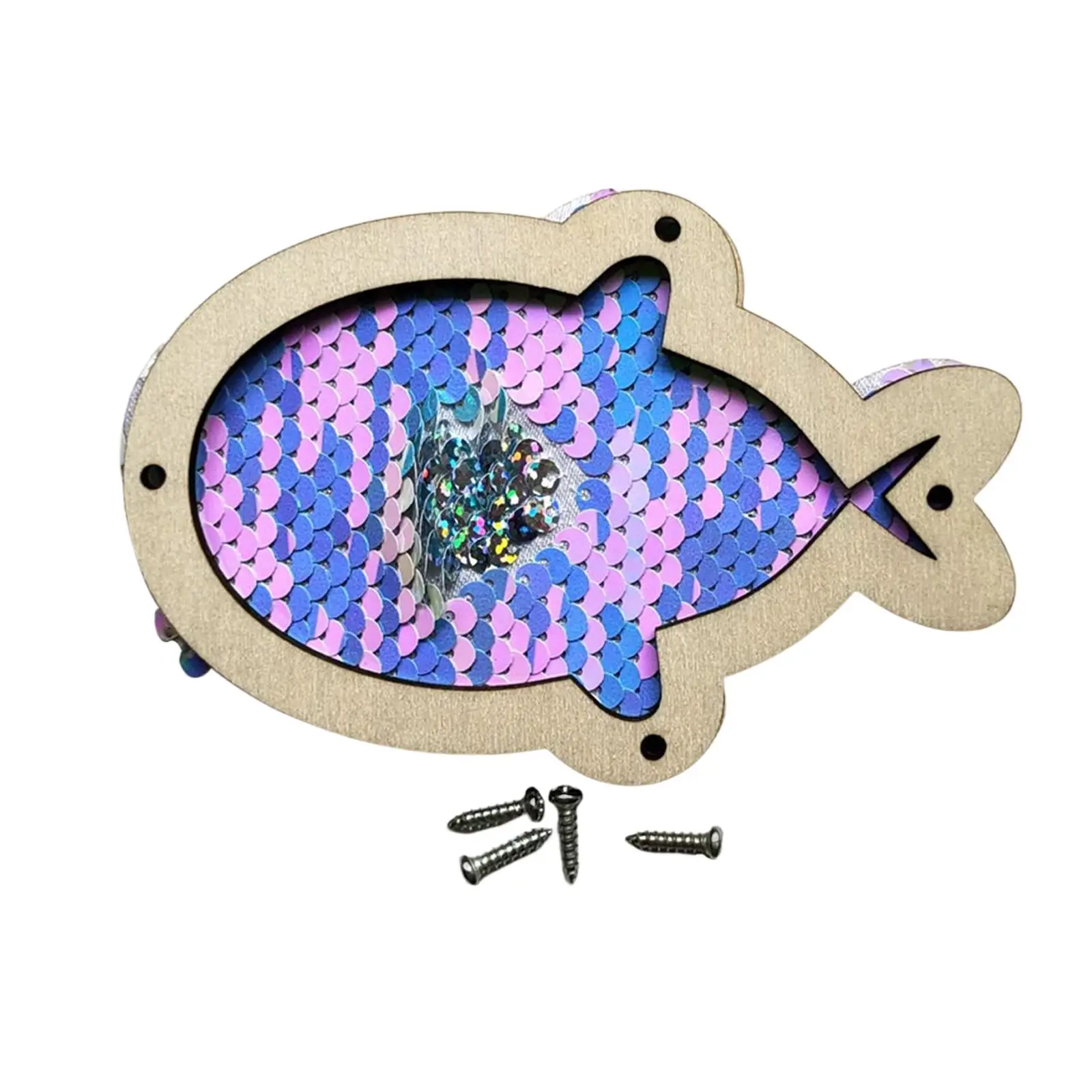 

Kids Busy Board Sequins DIY Accessories Fine Motor Skills for Boys and Girls Children