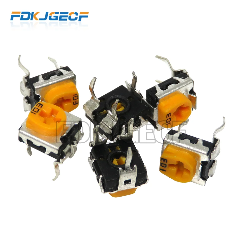 

20PCS WH06-2C Trimmer Potentiometer variable resistors WH06 100 200 500 1K 2K 5K 10K 20K 50K 100K 200K 500K 1M ohm