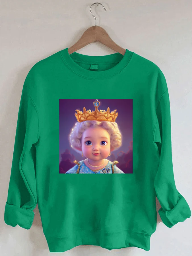 

Queen Elizabeth II Crewneck Sweatshirt