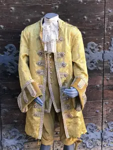 Cosplay Legend 18th Century British Mens Costume Marie Antoinettte Uniform  Blue Suit Elegent Rococo Costume Wh001 - Cosplay Costumes - AliExpress