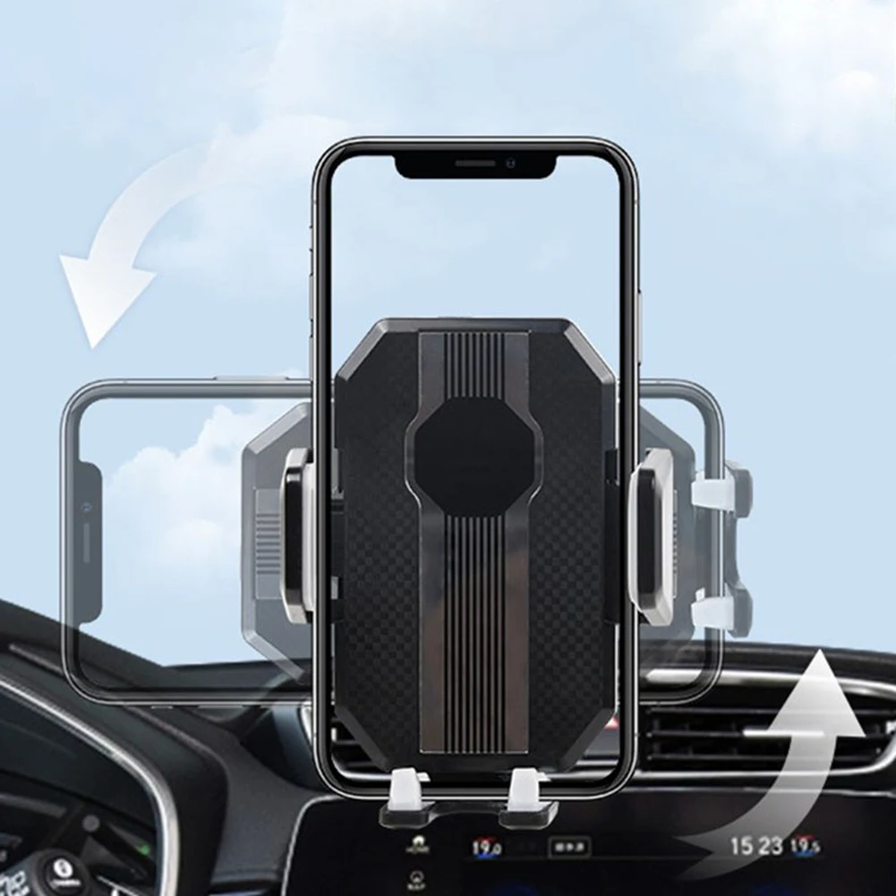

Black+Green Phone Mount For Car Center Console Stack Super Adsorption Phone Holder On-board Mobile Phone Holder