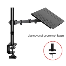 DL-M051LP 400MM Height Adjustable Laptop Holder Stand Universal Rotating laptop tray monitor desk stand mount 12-17 inch Noteboo