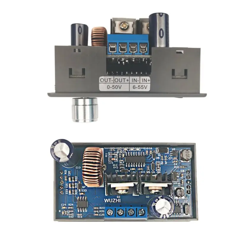 WZ5005L DC понижающий преобразователь CC CV модуль питания 50 В 5 А 250 Вт регулируемый