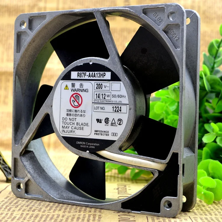 

Новый оригинальный Φ AC200V 14/12W 120*120*25mm рамка вентилятора