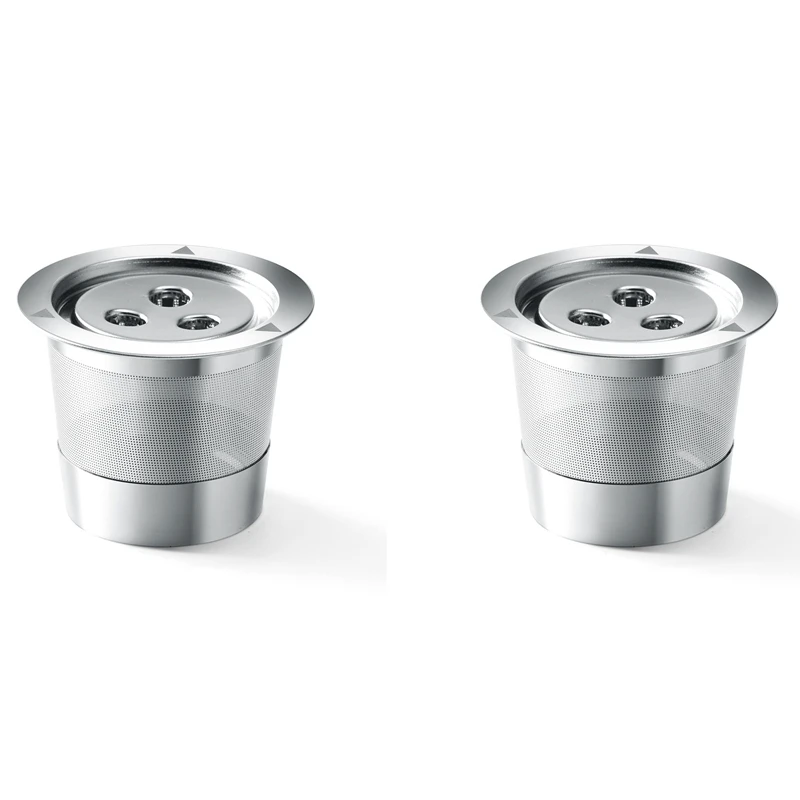 

Three Holes Reusable Coffee Capsule Stainless Steel Reusable Coffee Pod Coffee Espresso Refillable Coffee Pods