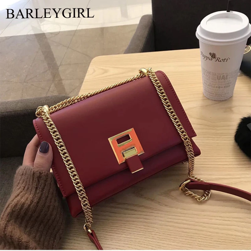 

Solid Color PU Leather Shoulder Bags for Women Hit Lock Handbags Small Travel Hand Bag Lady Fashion Bags Purses and Handbags