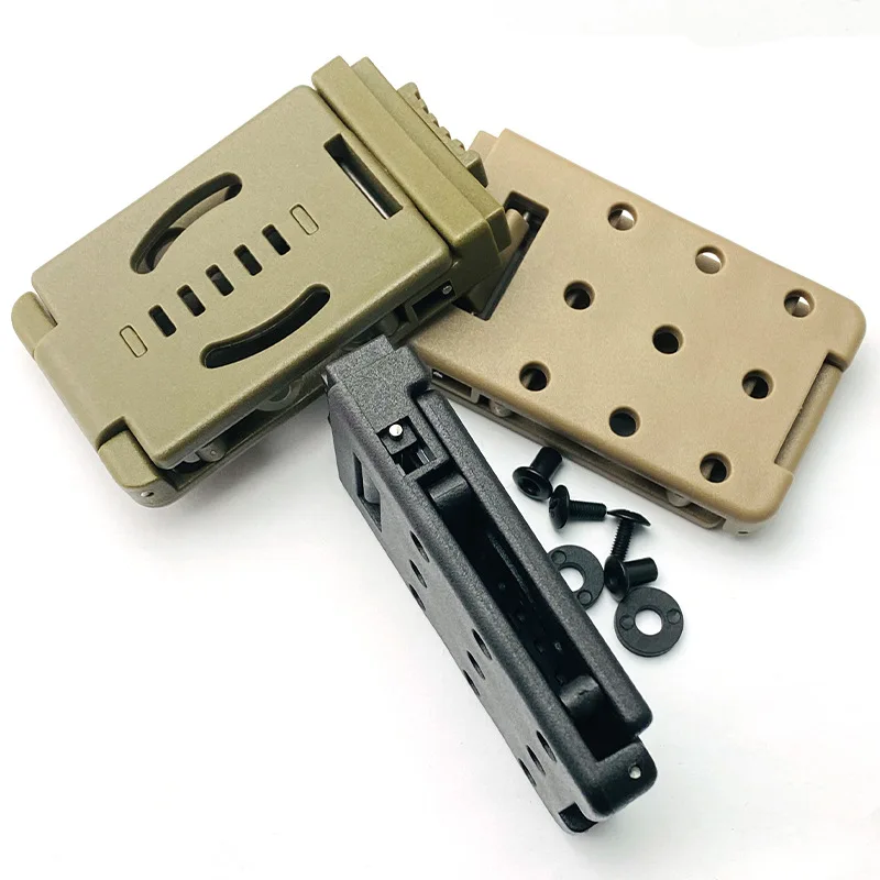 

1 Set With Screws Fast Dial Multi-Function KYDEX Sheath Back Clip Knife Scabbards Waist Clamp DIY Making Accessories Parts Tools