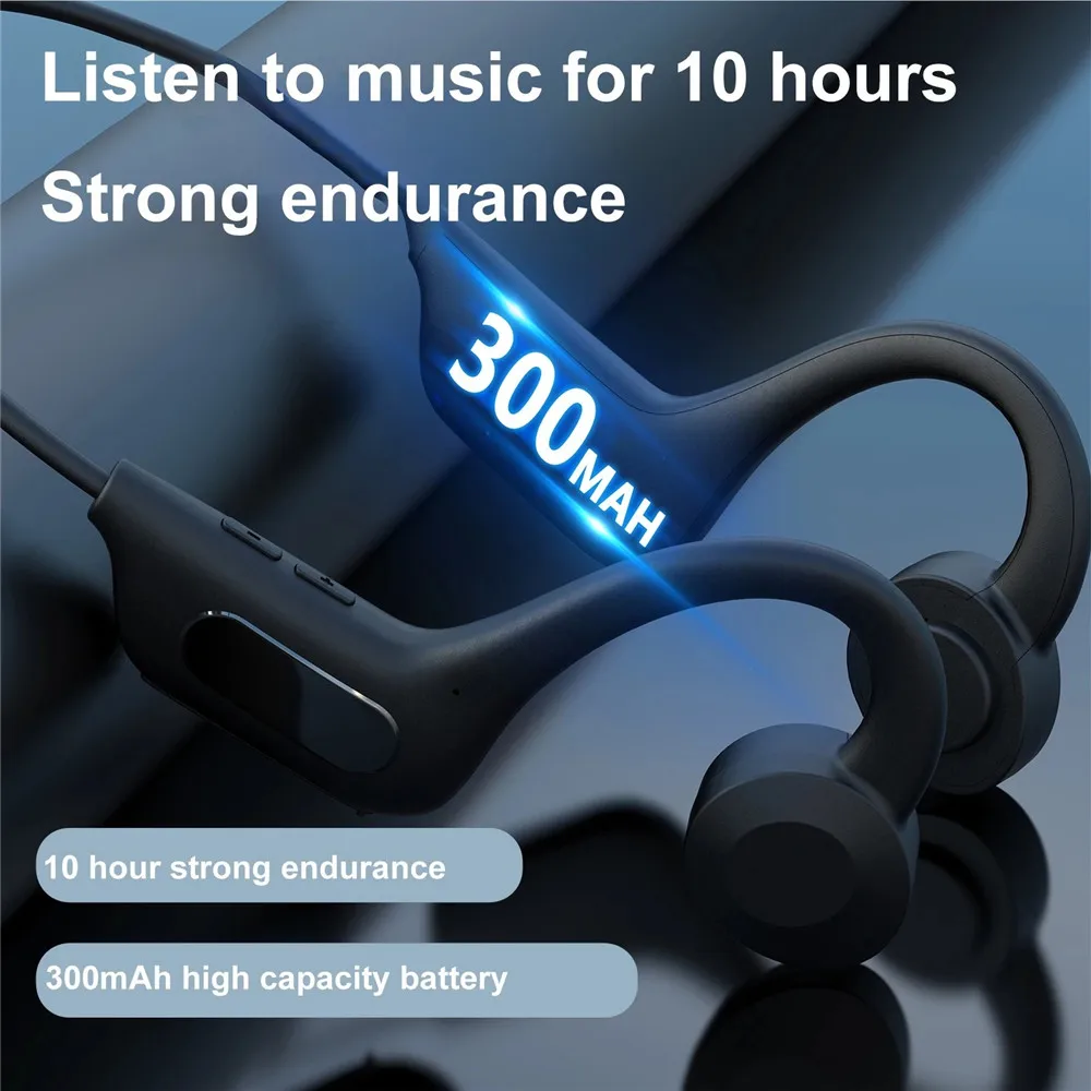 

Kebidumei Wireless Bluetooth Headphones 5.0 Outdoor Sports In-Ear Microphone For Android ios Support TF Card
