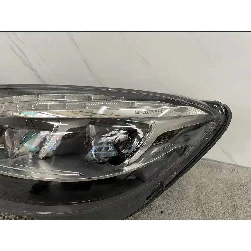 Подходит для фар Mercedes-Benz S Class 2014-2017 Benz W222 многолучевая светодиодная фара в сборе