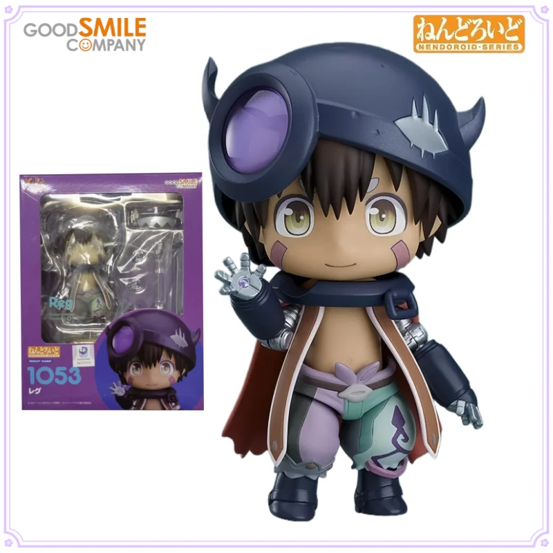 Фото GSC оригинальная серия Nendoroid Made in Abyss Reg Riko Out of Print периферийные фигурки игрушки для мальчиков подарок коллекционные украшения №2