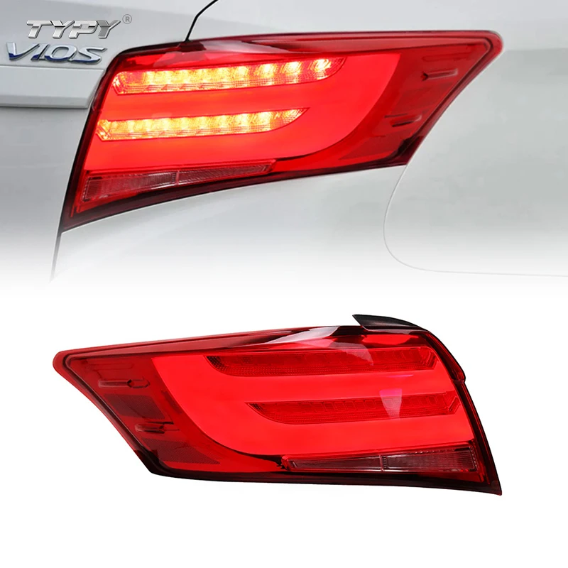 

Задний фонарь высокой производительности, модернизированный, модифицированный, новый светодиодный задсветильник, подходит для Toyota VIOS 2014 и ...