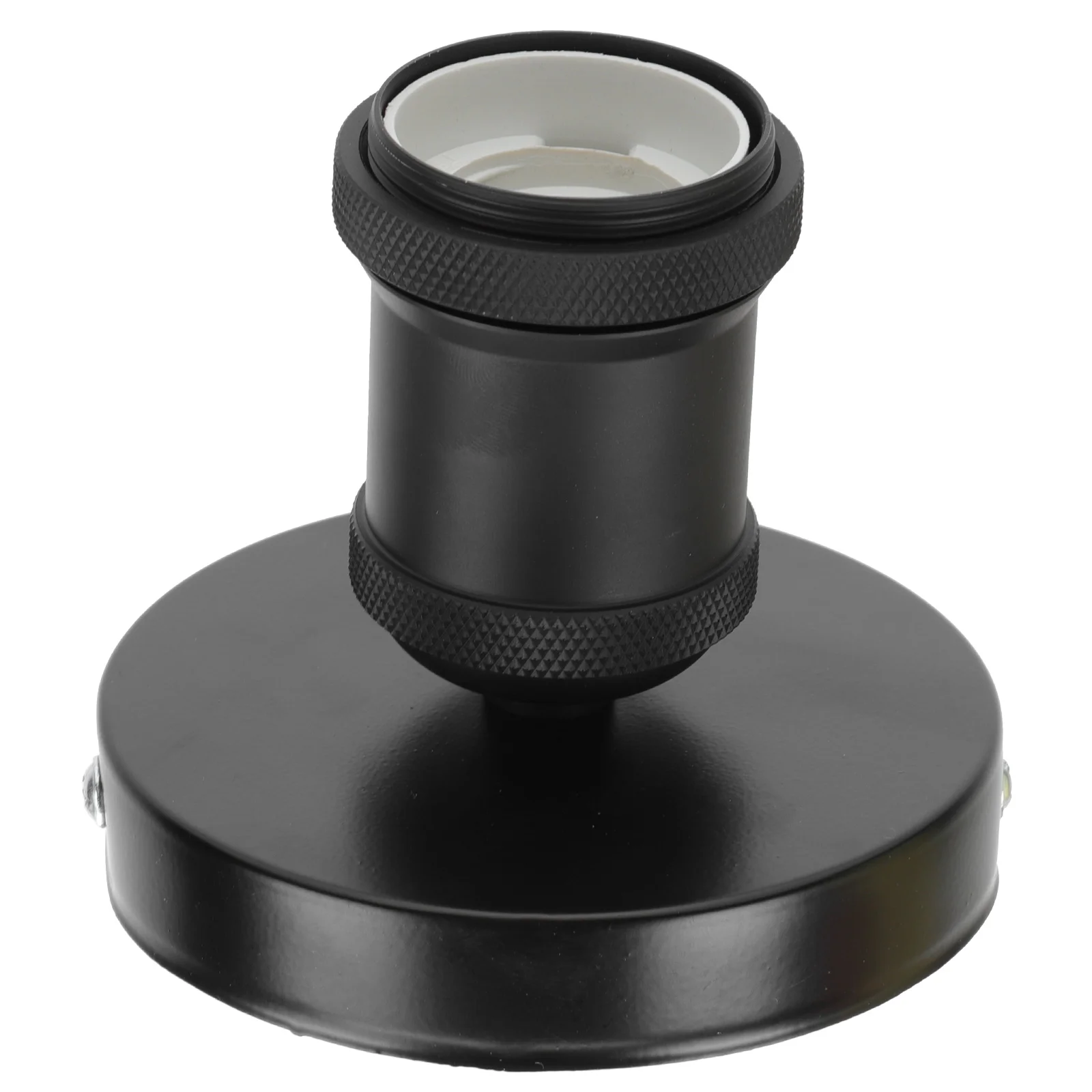 

E27 Holder Lamp Bulb Lampholder Base Retro Screw Adapter Pendant Ceramic Socketvintage Black Industrial