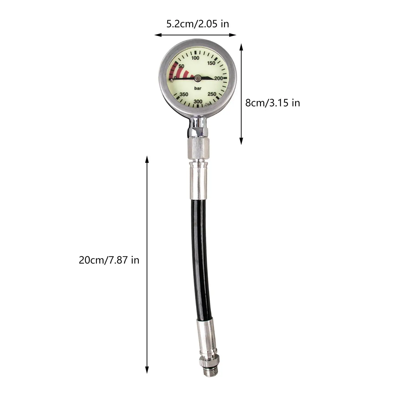 Детали для датчика давления дайвинга светящиеся ремонтные принадлежности BCD