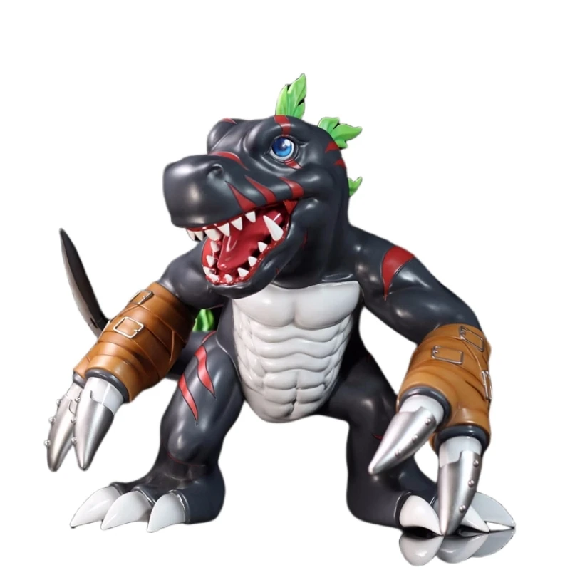 

32Cm Gk Digimon Adventure Dark Masters Dark Tyranomon Anime Action Figure Limited Edition Model Garage Kit Statue Toys Gift