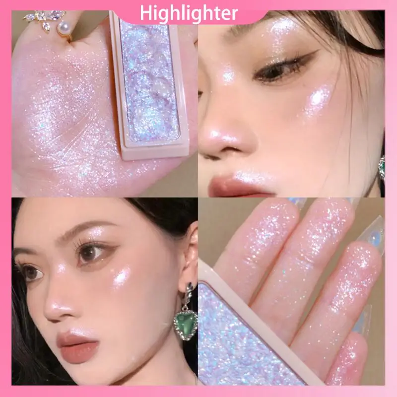 

Бронзатор для лица XIXI, 4 цвета, блестящий, блестящий, для контурного макияжа