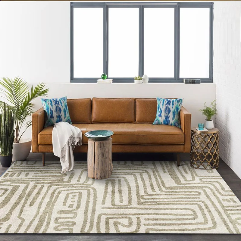 

Japanese Minimalist Living Room Decoration Rugs Bedroom Bedside Carpets Home Decorative Floor Mat Large Area Carpet Lounge Rug