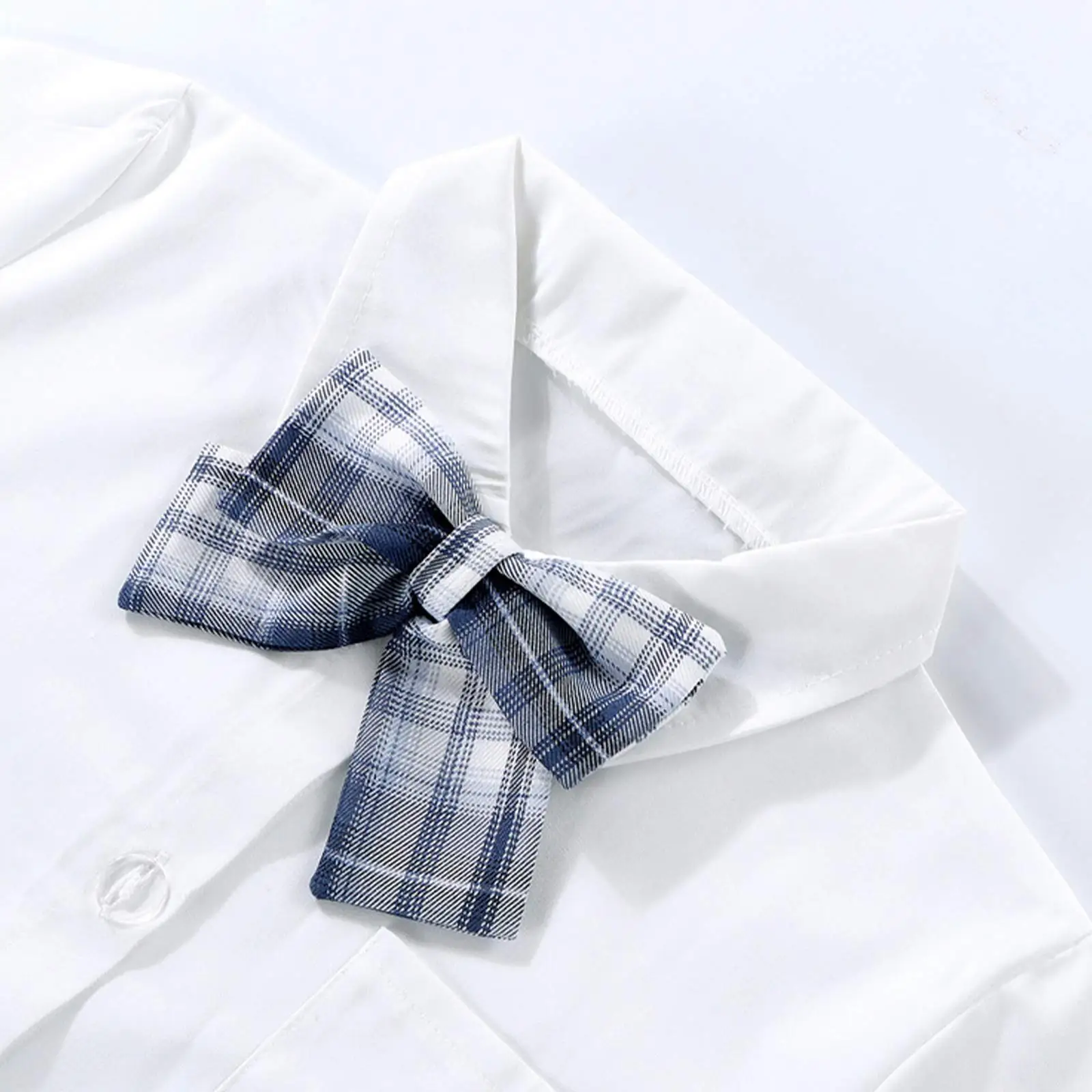 Комплект детской школьной формы для девочек рубашка с коротким рукавом и