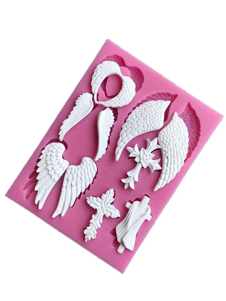 

Силиконовая форма для торта Easter Cross And Angel Wings