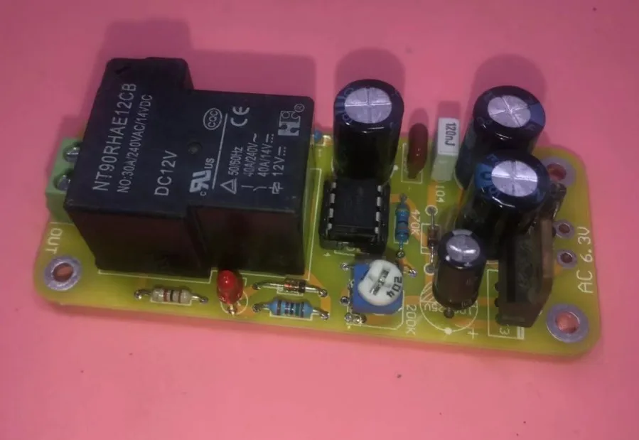 1500V 30A AC/DC 15V 6.3V High Voltage Power ON Delay Start Protection Board for Tube Amplifier Amp Control voltage |