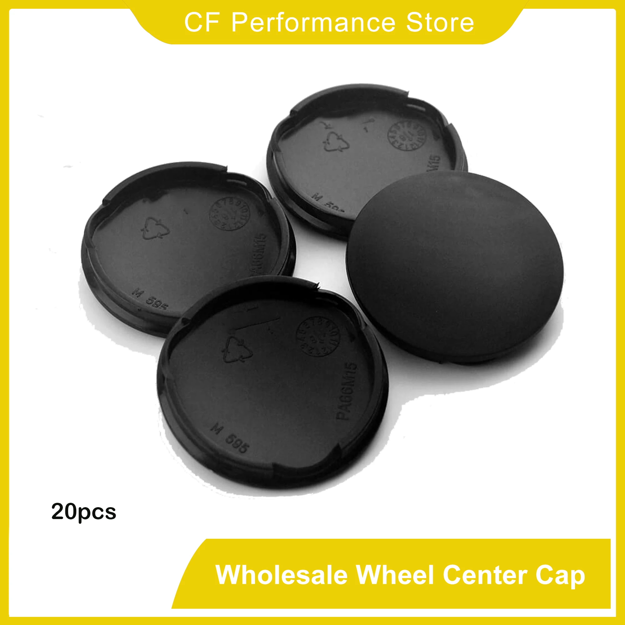 

20pcs 62mm Wholesales Racing Wheel Cap For Superturismo WRC For M595 81310401 81310436 Rims Car Center Cover Car Accesories