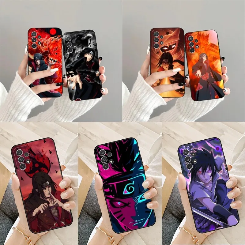 Чехол для телефона K-Kakashis H-hatграйз N-Narutos для Samsung A52 A51 A53 A12 A50 A33 A13 A22 A31 A40 A03S A32 A21 A81 A42, черный чехол