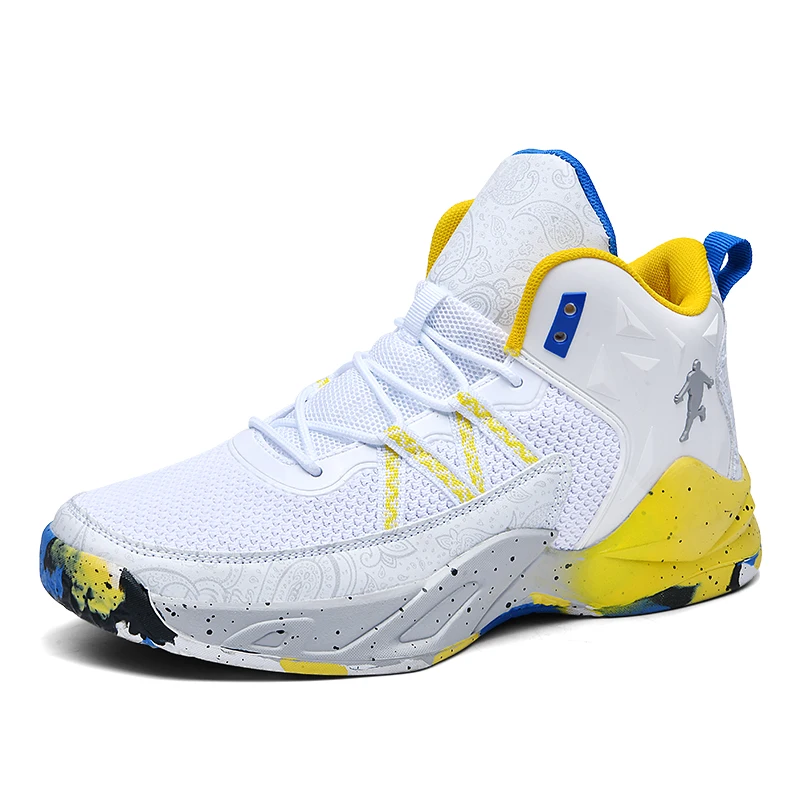 

Unisex Basketball Shoes Men's High-top Sneakers Men's Boots Women's Basketball Training Breathable Non-slip Youth Sports Shoes