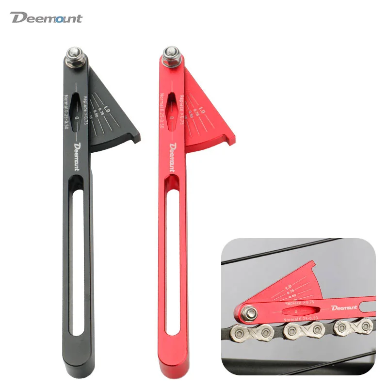 

Bike Chain Wear Stretch Measurement Tool Alloy Bicycle Repair Tool Chain Wear Tear Checker