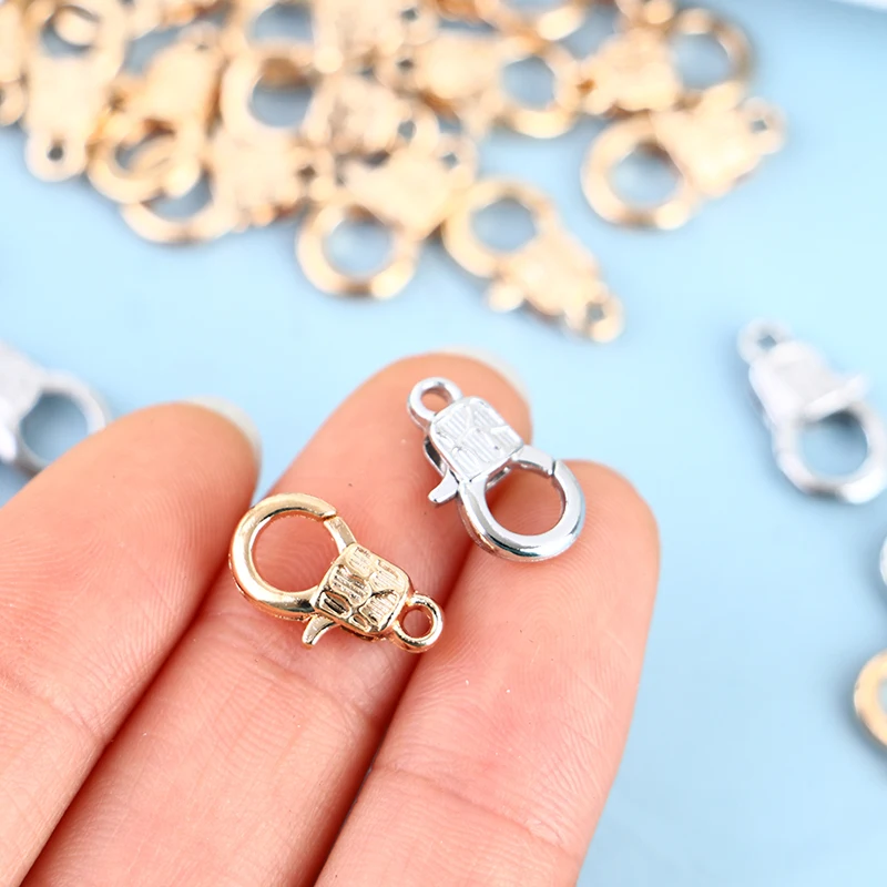 

Металлические застежки-карабины для браслетов, ожерелий, крючков, цепочек, аксессуары для рукоделия, компоненты для изготовления ювелирных...