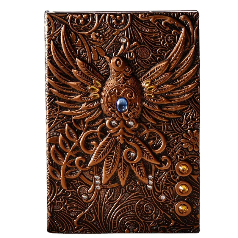 Блокнот с стереоскопическим изображением магии в винтажном европейском стиле