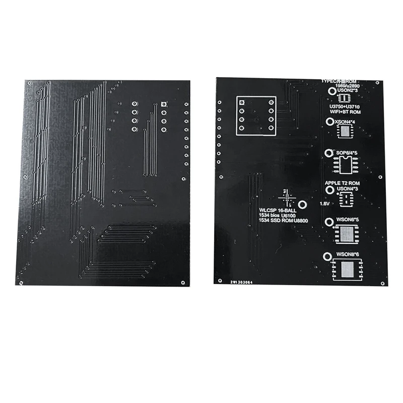 

2X T2 чип чтение и запись Bios разъем для Macbook Air T2 Ssd Rom Typec Rom держатель