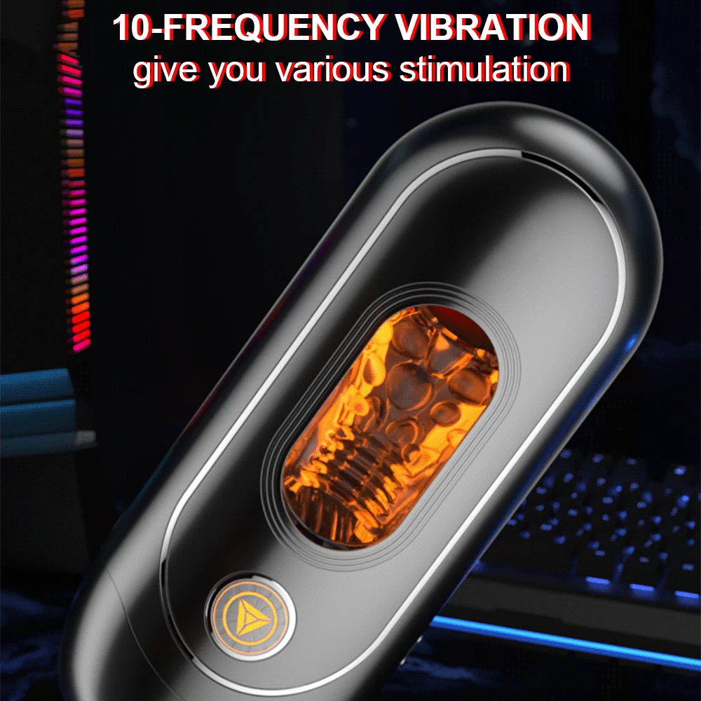 Автоматический мужской мастурбатор с управлением через приложение глубокая