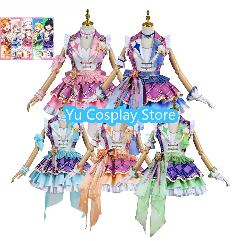 LoveLive Liella Косплей Freshlive Tang Keke Shibuya Kanon Hazuki Ren Heanna Sumire Arashi Chisato Sakurakoji Костюм