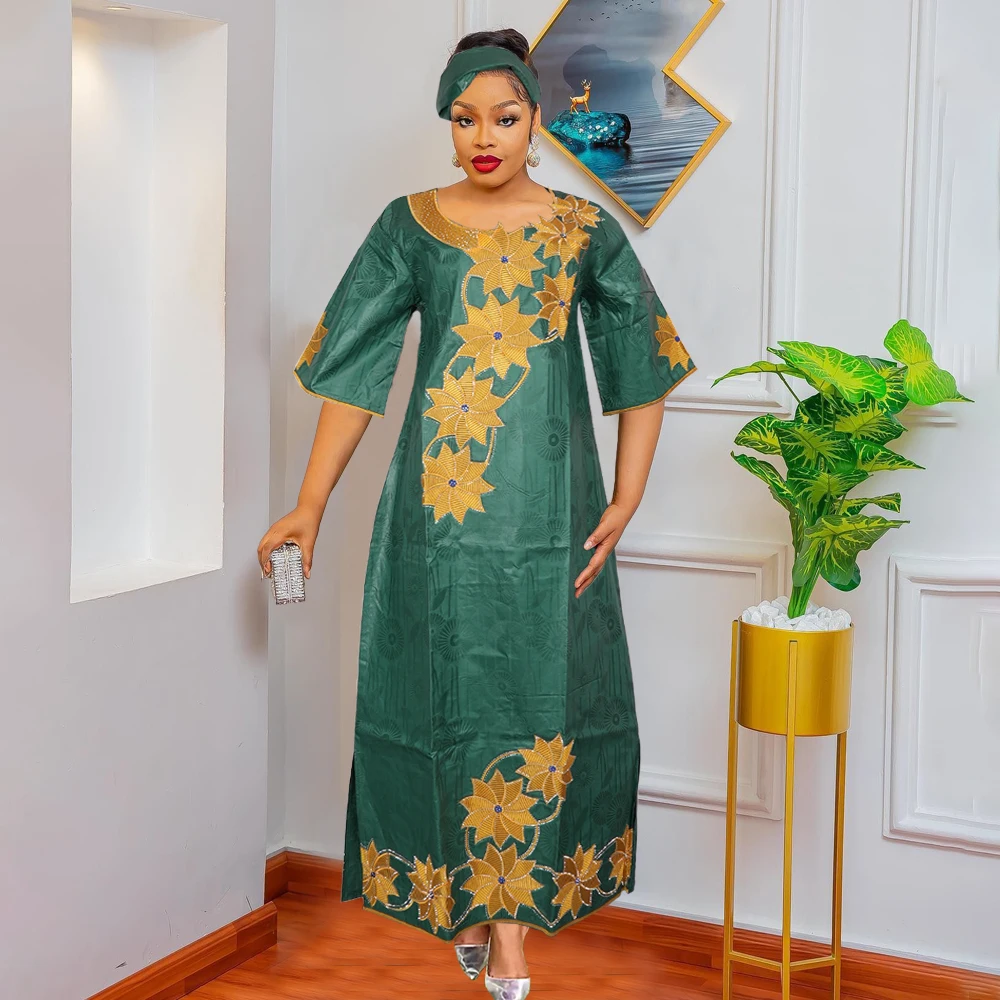 H &amp D новый стиль африканской одежды для женщин традиционные платья с вышивкой