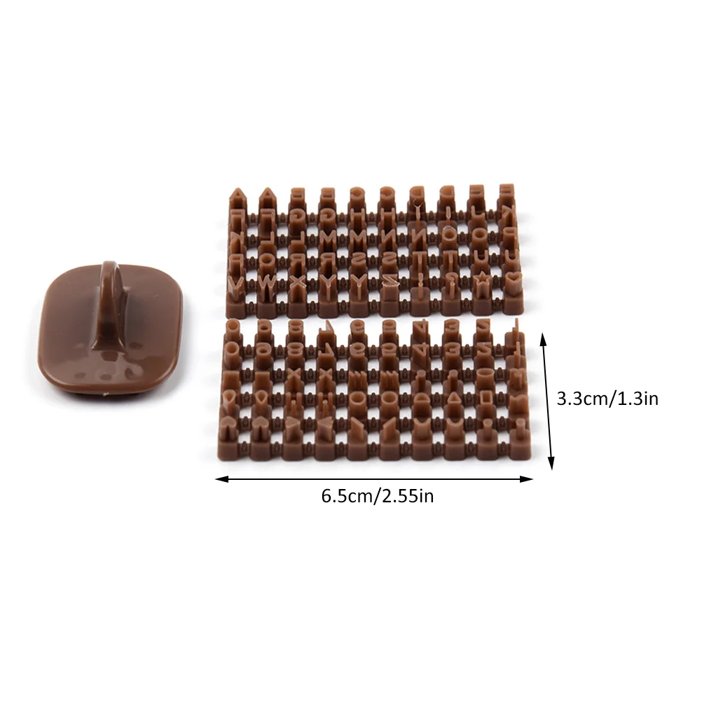 2 комплекта трафаретов для букв штампы из полимерной глины сделай сам алфавит