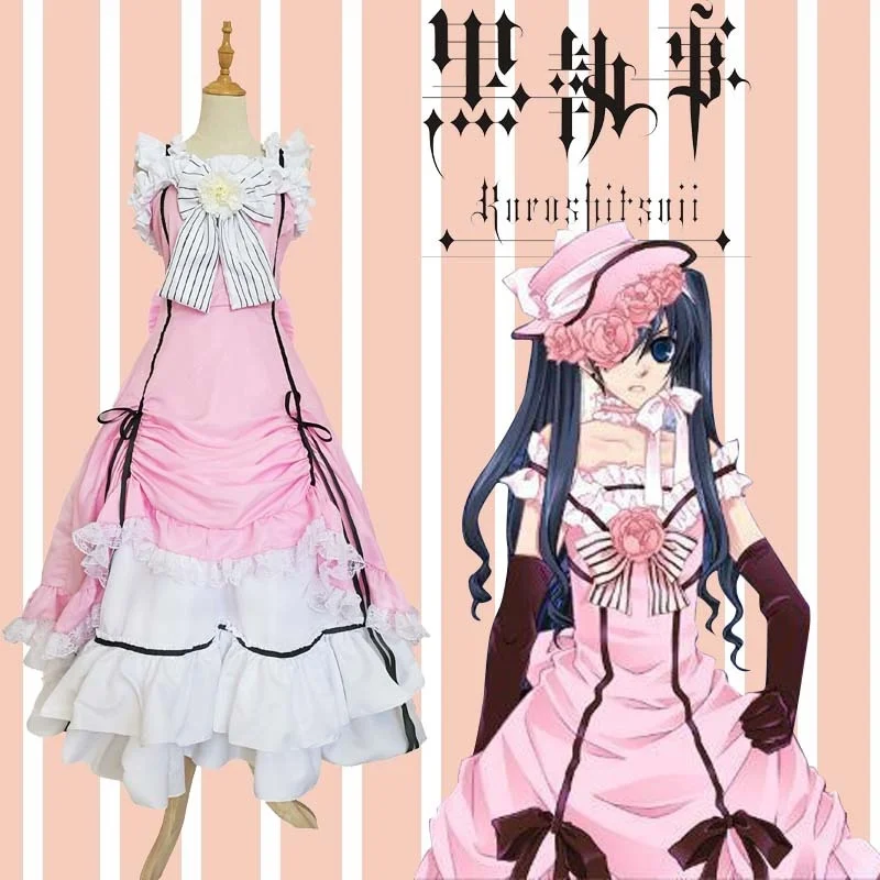

Shire Cosplay Suit Deacon Shire Skirt Black Deacon Cosplay Court Ladies Spot
