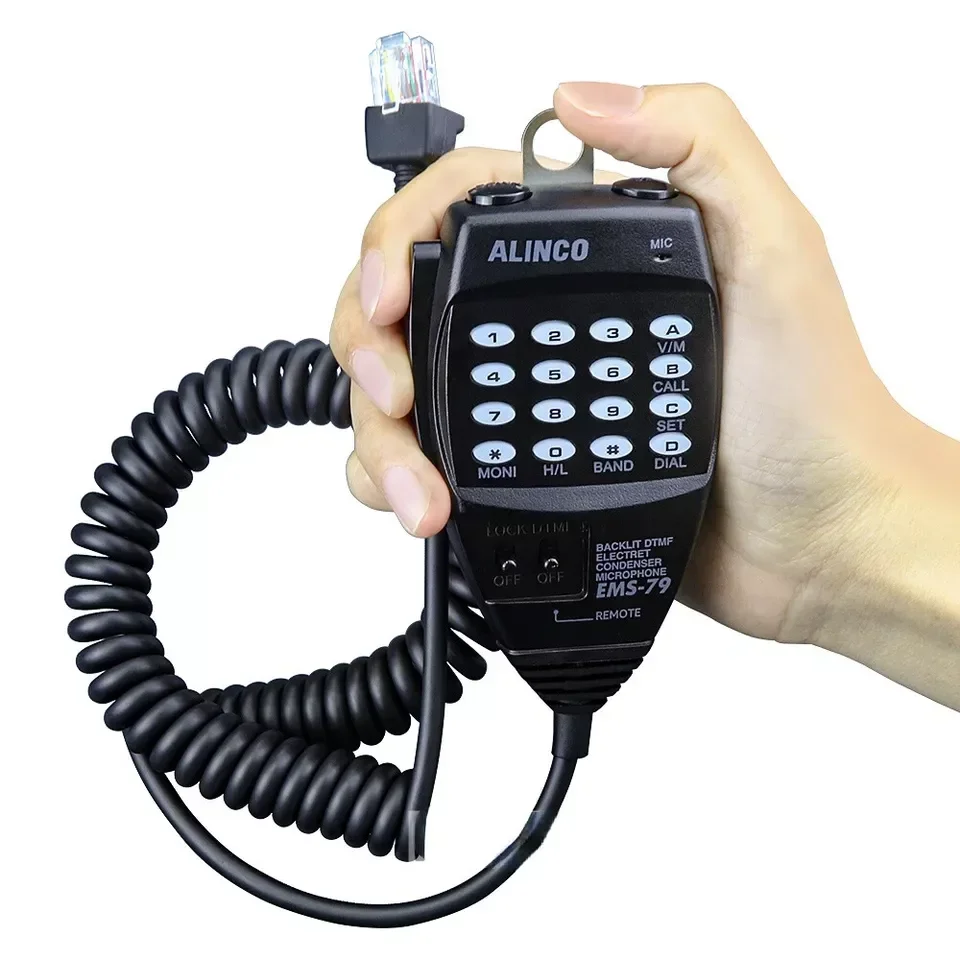 EMS-79 8-контактный сверхмощный динамик с подсветкой PTT-микрофон для ALINCO DR735 DR-735R