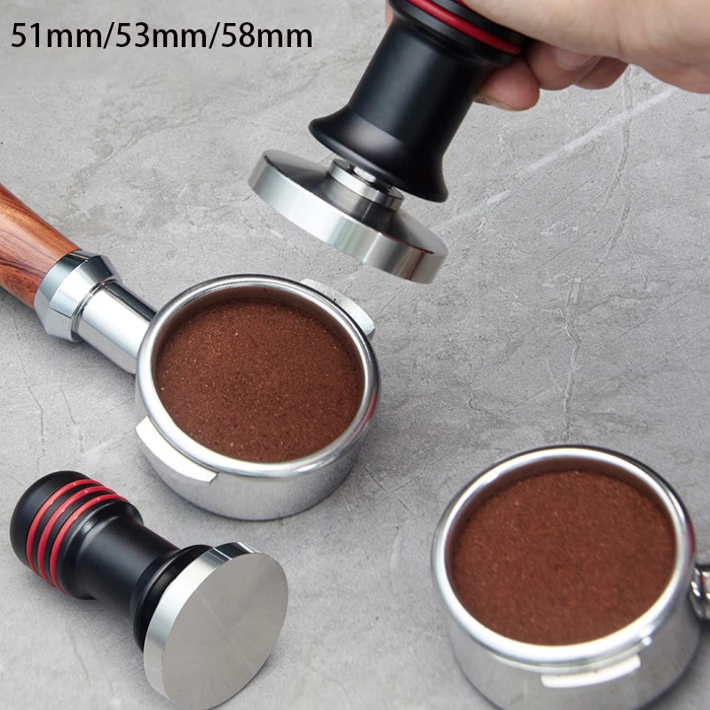 

51mm/53mm/58mm Coffee Powder Press Stainless Steel Elastic Constant Pressure 30 Lb Constant Force Spring Filler Coffee Appliance