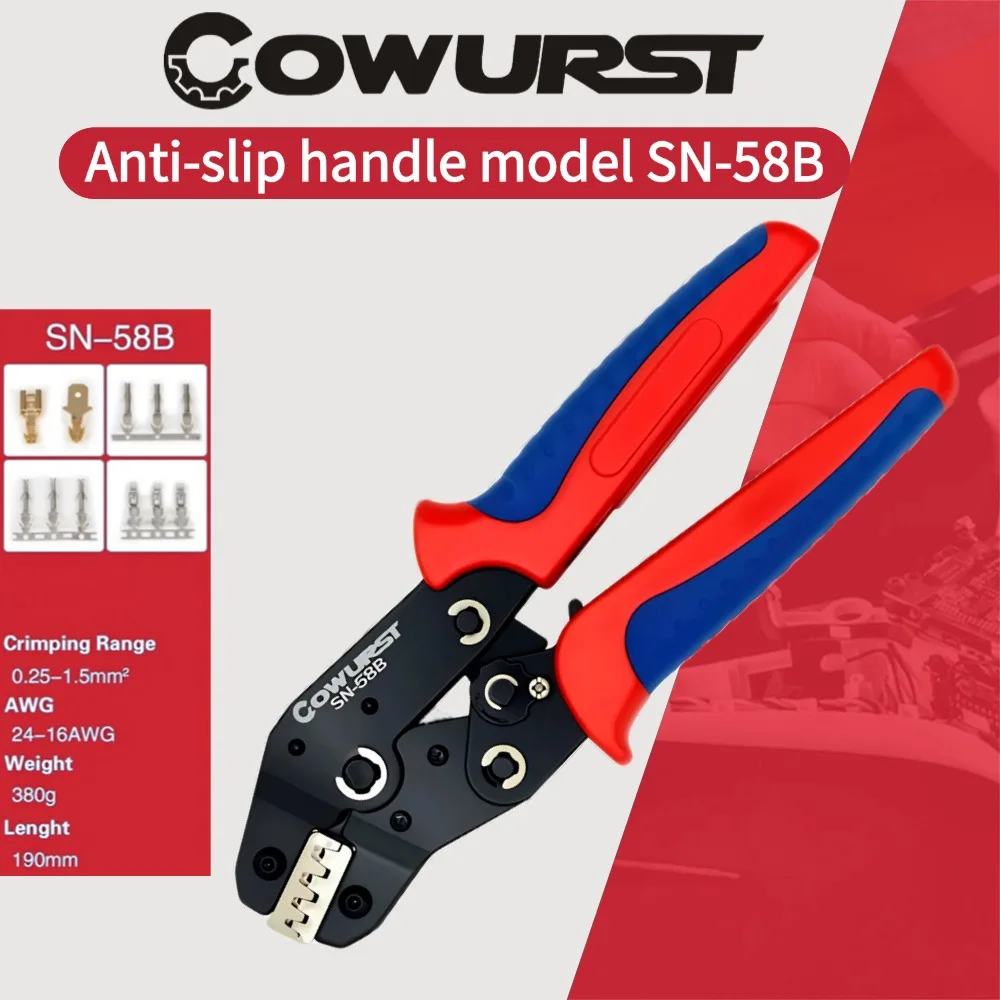 

Многофункциональные Клещи Для Снятия Клемм Автомобильного Аккумулятора SN-58B С Нескользящей Рукояткой Для Пружинных Автомоби...