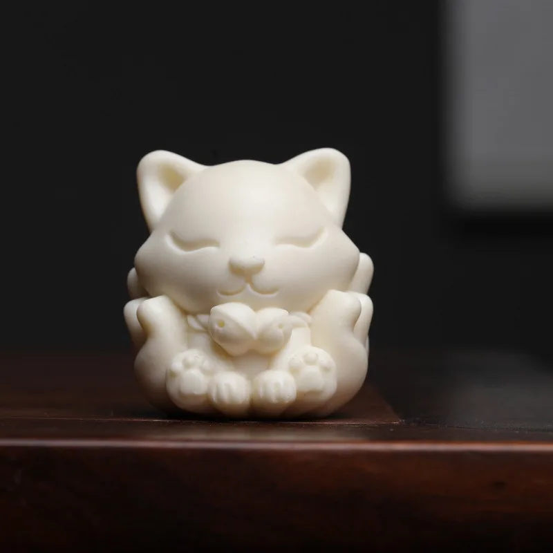 Прямые поставки с фабрики орех цвета слоновой кости Jingdang девять хвостов лиса