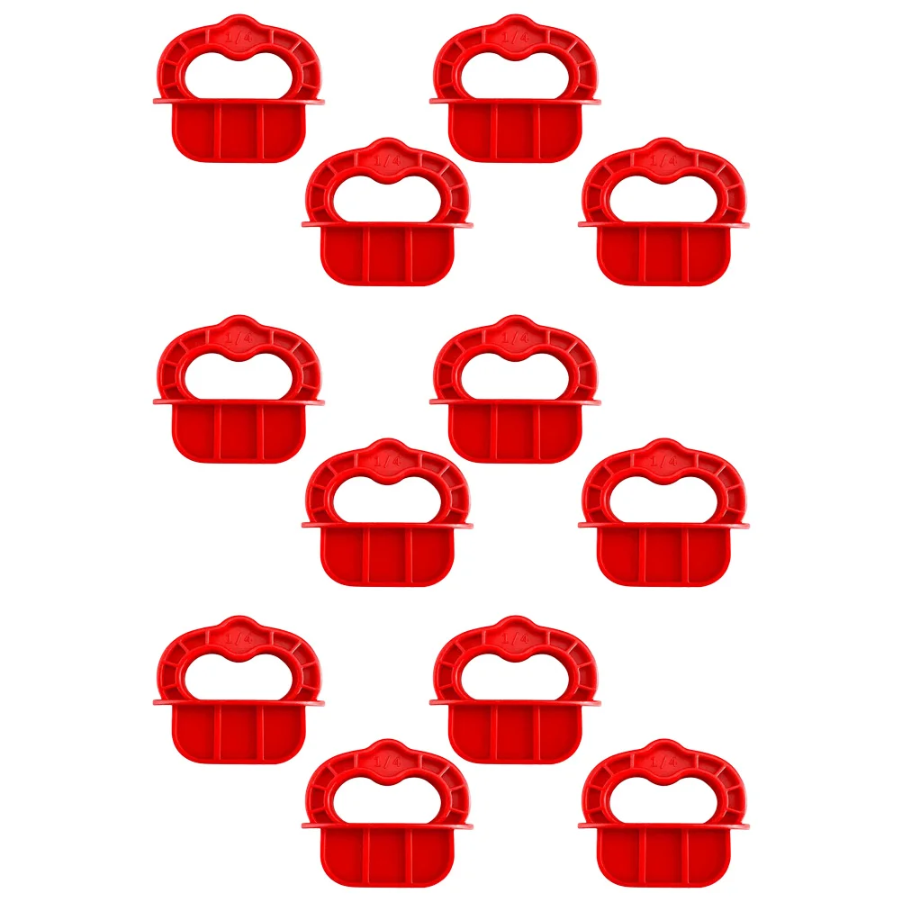 

12pcs Deck Board Spacer Tile Spacers Composite Decking Alignment Spacer Rings 1/4 Inch