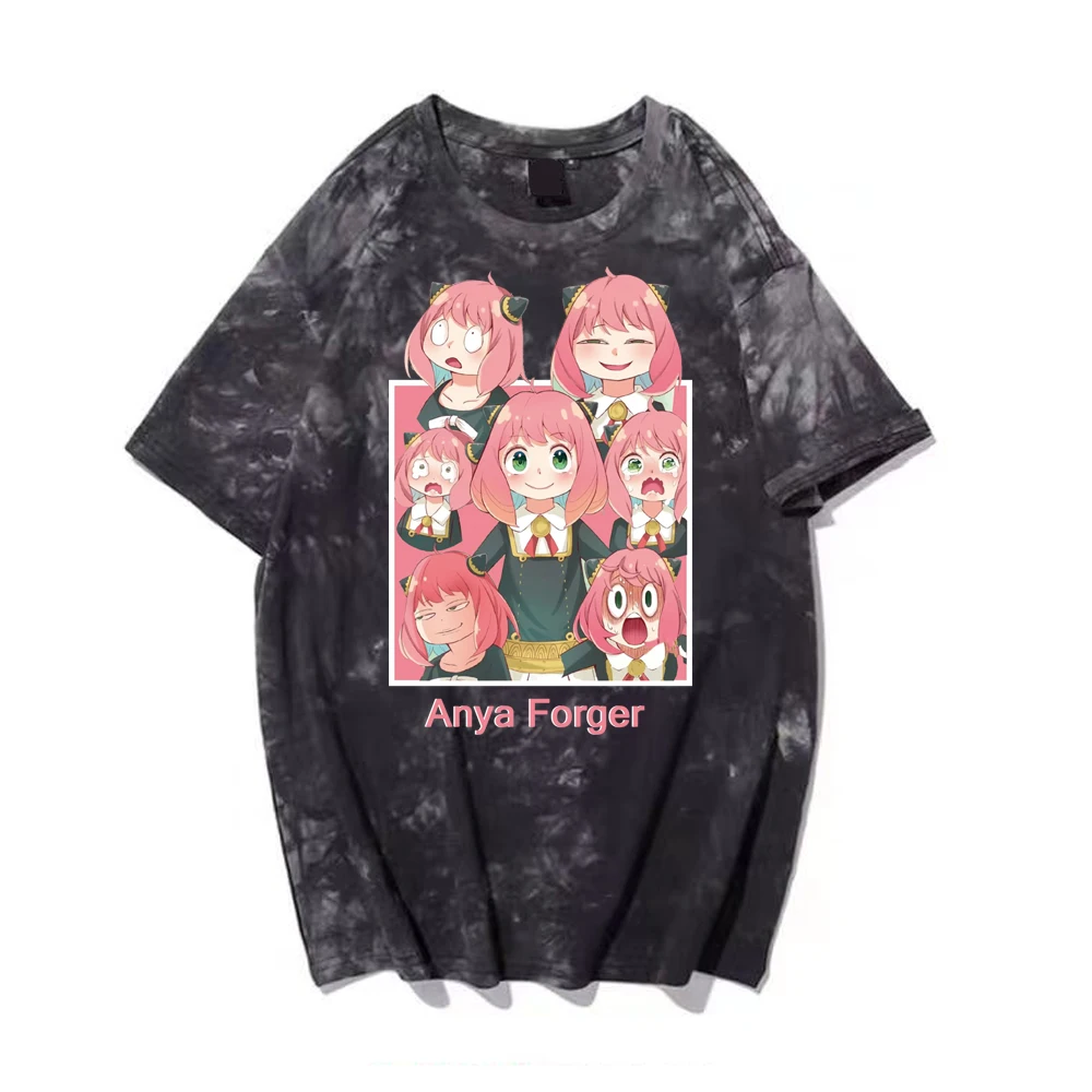 

Модная летняя футболка с принтом манга шпион X семья Аня форджер топ футболки в стиле хип-хоп