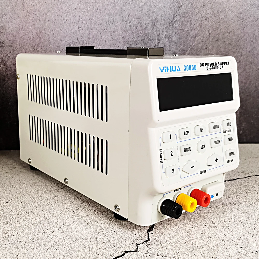 Источник питания YIHUA 150 Вт 3005D 5A 30 В постоянного тока регулируемый лабораторный