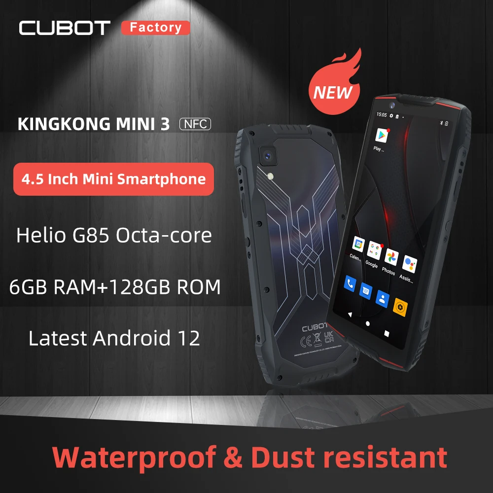 Cubot KingKong MINI 3 Smartphone 4.5