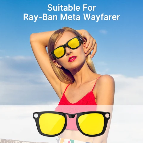 HiBLOKS зажим для Ray-Ban Meta Wayfarer и GEN2