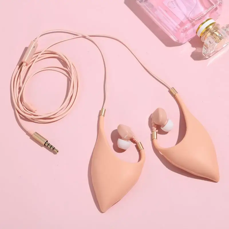 

Silicone Earbuds Headphones Portable Audio Devices Elf Ear Design Elf Ear Headset Video & Audio Equipment Call Headset Silicone