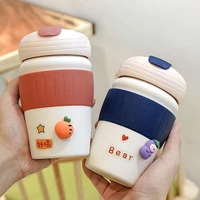 great stainless steel double wall sippy style mini thermo vacuum mug for travel water bottle insulated cup